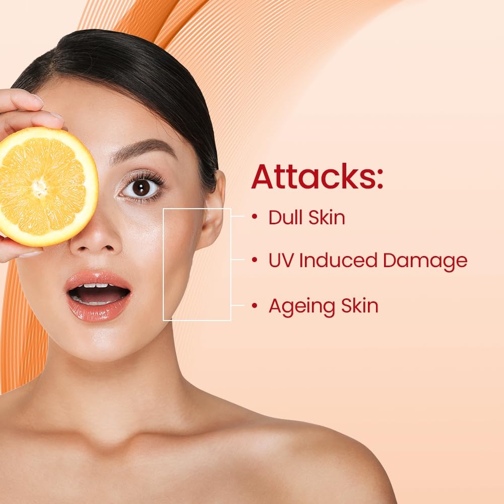RENEWDERM Vit C Face wash With Vitamin C, Jojoba Spheres for Radiant Glow, Healthy and Youthful Skin I Fights against free radicals I Daily Purifying skin brightening face wash I 100ml