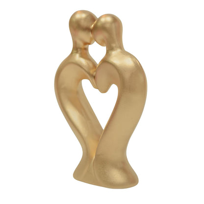 Love Couple Showpiece Gifts for Girlfriend Boyfriend, Heart Shape Couple Gift for Husband Wife, Home Decoration Items for Living Room, Anniversary Wedding Gifts, Valentine's Day Gifts