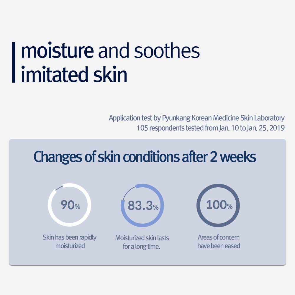 [PKY] Pyunkang Yul Moisture Cream, Korean Face Moisturizer for Dry and Combination Skin, Deep Hydration with Shea Butter and Jojoba Oil, Lightweight and Non-Greasy (100ml)