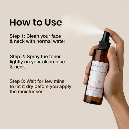 Sadhev - Natural Rose Water Toner