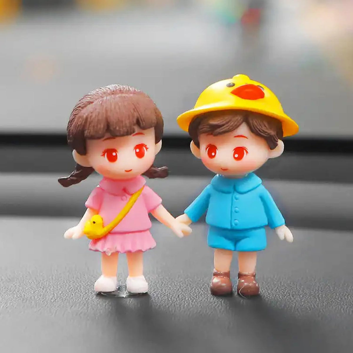 ascension Romantic Lovely Couple/Baby Couple Gift for Girlfriend Boyfriend Husband Wife Miniature Statue Figurine for Valentines Day Gift Gift for Your Love Resin Love Cupid Miniature