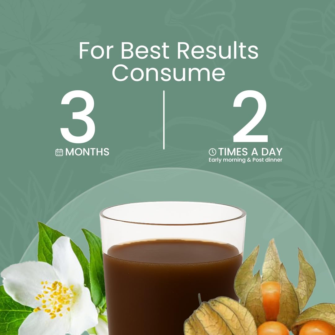 KRISHNA'S HERBAL & AYURVEDA Liver Detox Juice, Strengthens & Improves Digestion, Natural Rejuvenator & Liver Detoxifier, No Artificial Colors or Flavors, 1000 Ml - (Pack of 1)
