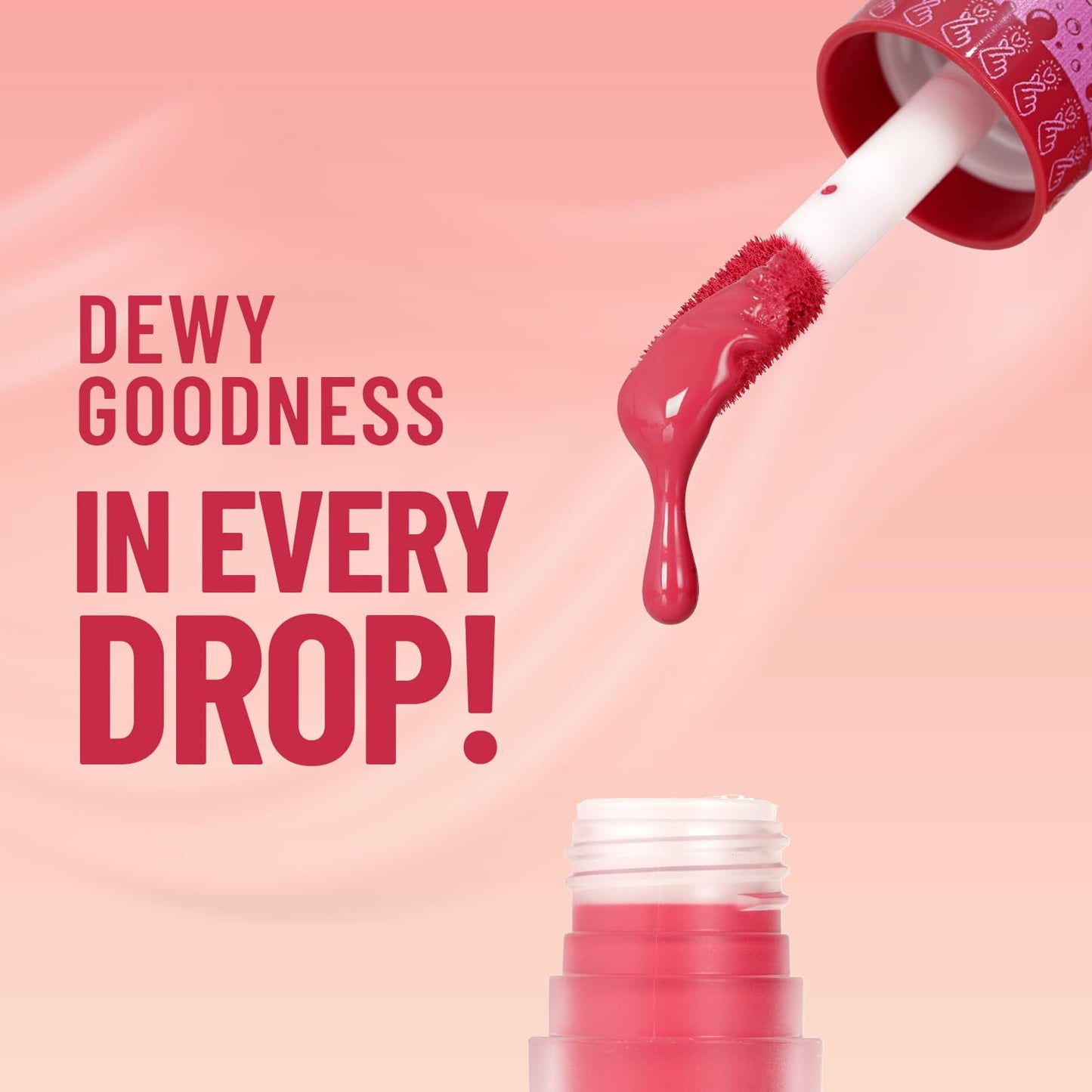 Swiss Beauty Dew It Up Liquid Blush | Dewy Finish| High Colour Payoff | Hydrating | With Vitamin E & C | Shade- 1. Peach Fuzz, 4ml