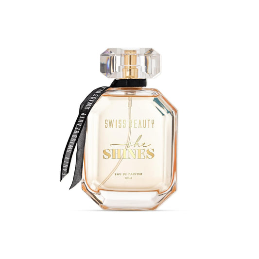 Swiss Beauty She Shines EDP, 100ml | Long-Lasting | Ideal For Gifting | Everyday Wear | Top Note: Neroli | Middle Note: Jasmine | Base Note: Musk