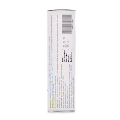 Mamaearth Natural Mosquito Repellent Gel - 50 ml | Infused with Citronella Oil, Lemongrass Oil & Peppermint Oil | DEET Free, Protects from Dengue, Malaria & Chikungunya