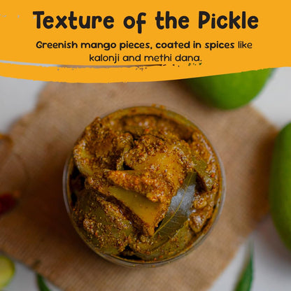 FarmDidi Mango Pickle Homemade Traditional Indian Achar Less Oil Aam Ka Achar Homemade Pickle In Fresh Dry Sukha Aam Ka Achaar Made With Organic Methods & Preservative Free