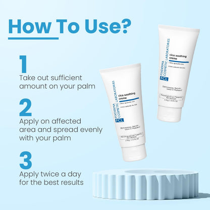 FCL Cica Soothing Creme for Soothing and Calming Sensitive and Irritated Skin 50gm