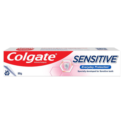 Colgate Sensitive Everyday Protection Toothpaste, For Sensitivity Relief, 80g