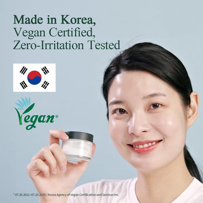 [PKY] Pyunkang Yul Calming Moisture Barrier Cream Instantly Soothes Sensitive Skin, Hyaluronic Acid & Ceramide for Hydration, Vegan, Korean Skincare (50ml)