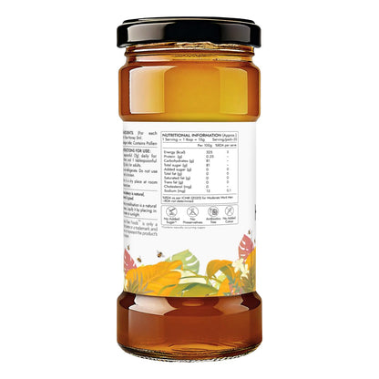 Kapiva Organic Honey 500gm | NMR tested | Unprocessed & Unpasteurized Honey |100% Raw Pure & Natural | Strengthens Immunity | 0% Added Sugar No Preservatives