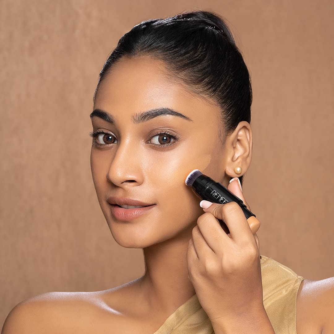 RENEE Face Base Foundation Stick with Applicator - Mocha, 8gm