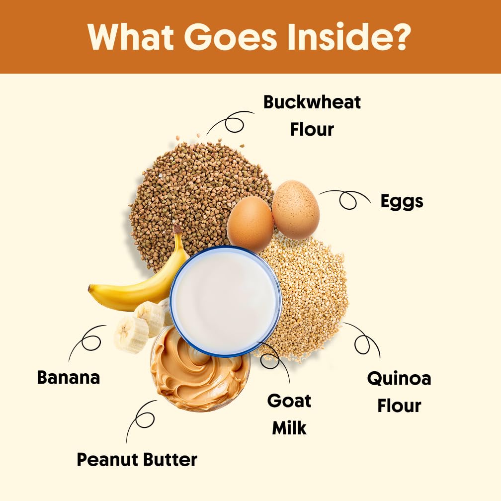 Pawfect Chefs Whole Tails Peanut Butter & Banana Treats (200g) [Pawfect Chefs]
