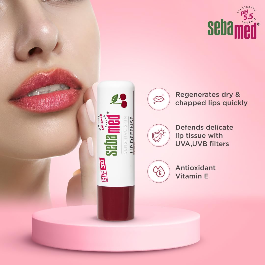 Sebamed Lip balm for dry and chapped lips | Cherry