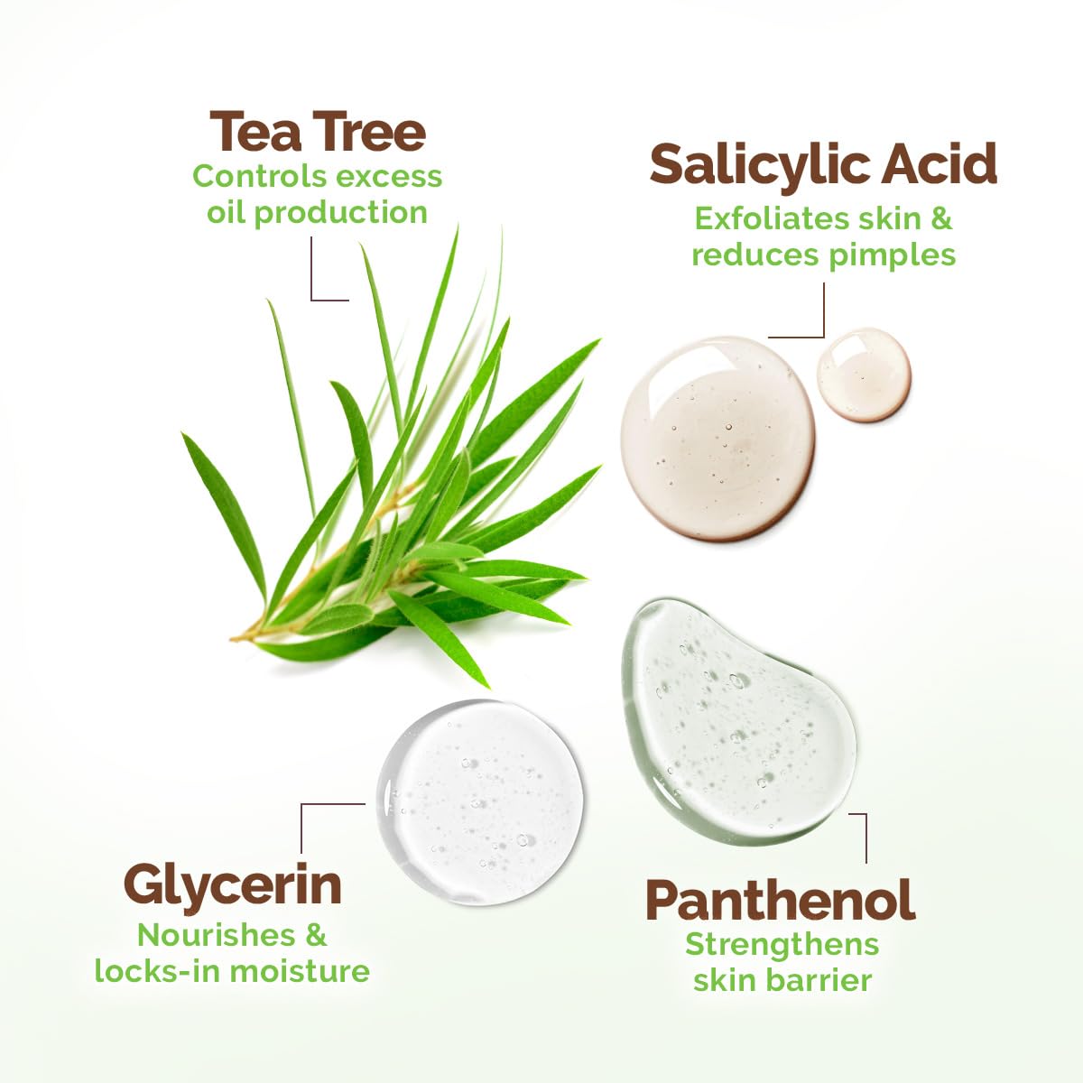 Mamaearth Tea Tree Oil Control Face Pack With Tea Tree & Salicylic Acid For Normal To Oily Skin - 200G,Diy-Like Texture,Controls Sebum Production & Acne,Clay Face Mask,Free From Harmful Chemicals