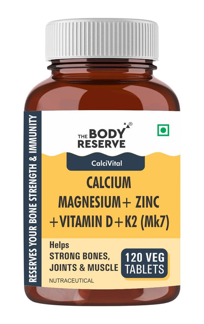 Supplement bottle labeled 'The Body Reserve' with a white background