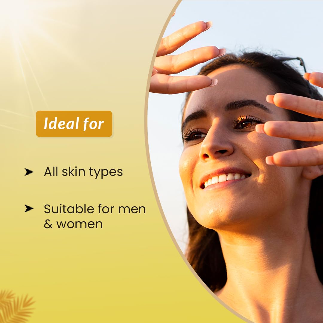 Fixderma Shadow Sunscreen SPF 50 Roll On Pa+++ | Transparent with Broad Spectrum UVA & UVB Protection | Lightweight | Water Resistant | For Sensitive Skin | Sunscreen for Women & Men | 30gm