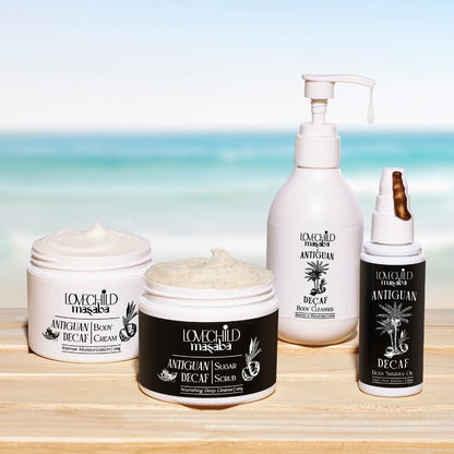 LoveChild Masaba Body Cream Antiguan Decaf, Buttery-Soft Moisturizer with Hemp Seed, Coffee & Baobab Oil, Smoothens & Deeply Nourishes Skin, Long-Lasting Fragrance, Moisturiser For Daily Use, 100g