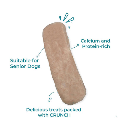 Pawfect Himalayan Cheese Puff Strips for Dogs - 100% Natural Crunchy Treat - High in Protein & Calcium - Healthy Training Treat - Grain-Free - Limited Ingredient Treats for Dogs (70g/2.47oz)