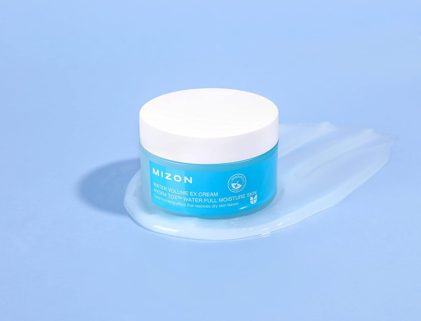MIZON Water Volume EX Cream, Daily Hydrating Gel Moisturizer for All Skins, Lightweight, Soothing, Brightening, Facial Cream, Korean Skincare, Powerful Moisture Retention Effect, 230 ml