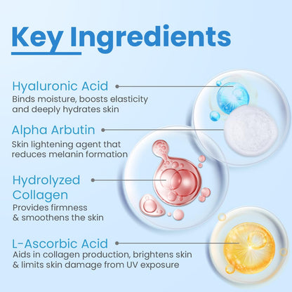 FCL 25% Vitamin C Face Serum & Hyaluronic Acid Serum | Face Serum Vitamin C For Glowing Skin | Reduces Fine Lines, Wrinkles & Age Spots | Suitable For All Skin Types - 30ml