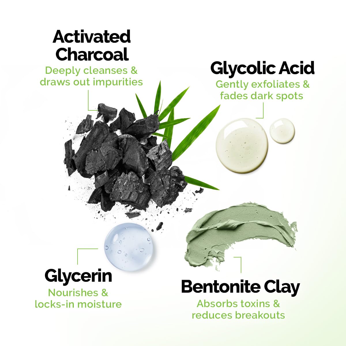 Mamaearth Charcoal Purifying Face Pack with Activated Charcoal & Glycolic Acid for Skin Detoxification Natural, DIY-like Texture | Detoxifies Skin | Crafted with Nature’s Best Ingredients | Free From Harmful Chemicals