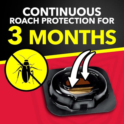 Noroachy Natural Cockroach Killer Bait for Kitchen, Bathrooms & Cabinets, Outdoor & Indoor - All in One Solution (12 Bait)