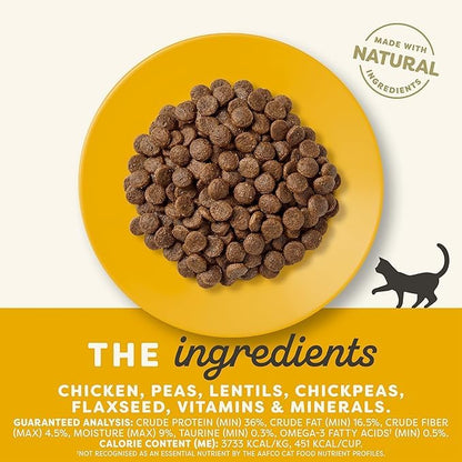 Applaws Complete and Grain Free Dry Cat Food, Adult Chicken, 400g