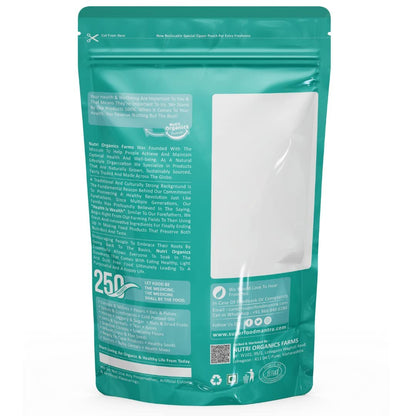 NutriOrganics Rolled Oats 1 Kg - Diet Food | 100% Wholegrain Jumbo Oats | Oats For Weight Management | High Fibre Breakfast | Rich In Protein