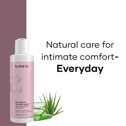 Saturn by GHC ProHygiene Intimate Wash | With Aloe Vera Extract & Tea Tree Oil, 100ml