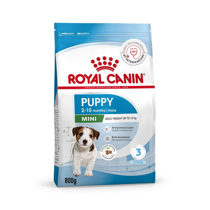 Royal Canin Mini Puppy Food, Dry Food, Supports Complex Natural Defence & digestive health, Supports Immune System, 800 Grams
