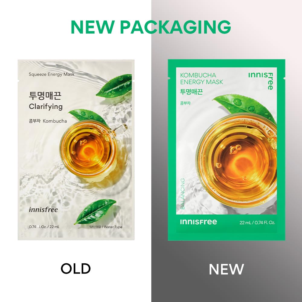 Innisfree Kombucha Energy Mask 22ml