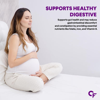 Carbamide Forte Veg Prenatal Multivitamin for Pregnancy with DHA 300mg Multivitamin for Women- 1 count, 60 capsules