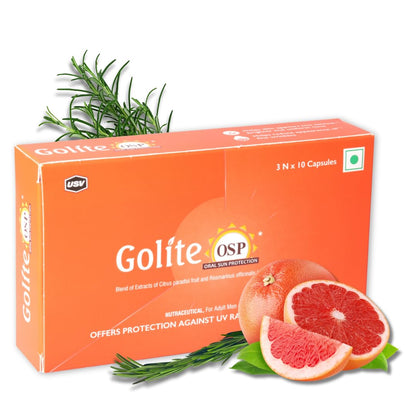 Golite OSP - Oral Sun Protection (3 Strips x 10 Capsules)