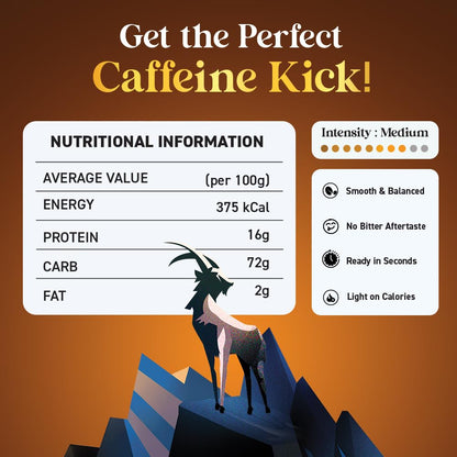 Rage Coffee Butterscotch Delight Flavour - Premium Arabica Instant Coffee (Make Delicious Hot/Cold Coffee) | (Butterscotch Delight, 50g)
