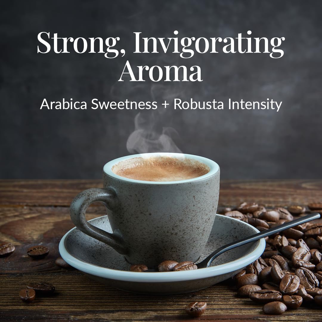 TGL Euphoria Instant Strong Coffee (100 gm) | Premium Blend of Classic Arabica & Robusta Coffee Beans | Hot & Cold Coffee | Rich & Smooth taste | Espresso, Latte & Cappuccino