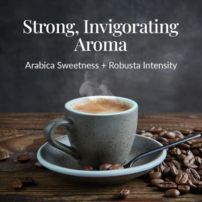 TGL Euphoria Instant Strong Coffee (100 gm) | Premium Blend of Classic Arabica & Robusta Coffee Beans | Hot & Cold Coffee | Rich & Smooth taste | Espresso, Latte & Cappuccino