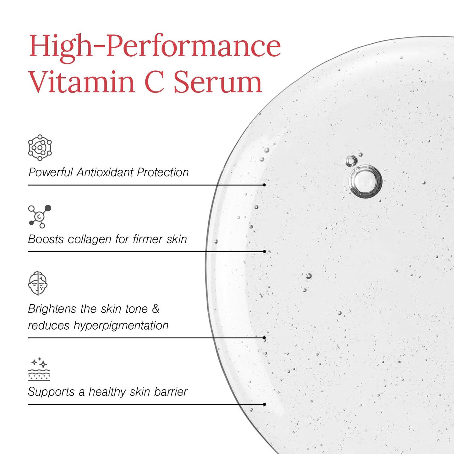 Juicy Chemistry 10% Vitamin C + EGCG Serum, 10ml | Brightening & Antioxidant Face Serum | Brightens Skin Tone | Reduces Hyperpigmentation | Healthy Skin Barrier | Smoothens Fine Lines & Wrinkles | Dermatologically Tested