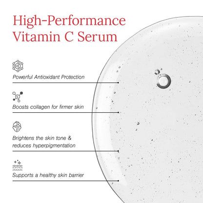 Juicy Chemistry 10% Vitamin C + EGCG Serum, 10ml | Brightening & Antioxidant Face Serum | Brightens Skin Tone | Reduces Hyperpigmentation | Healthy Skin Barrier | Smoothens Fine Lines & Wrinkles | Dermatologically Tested