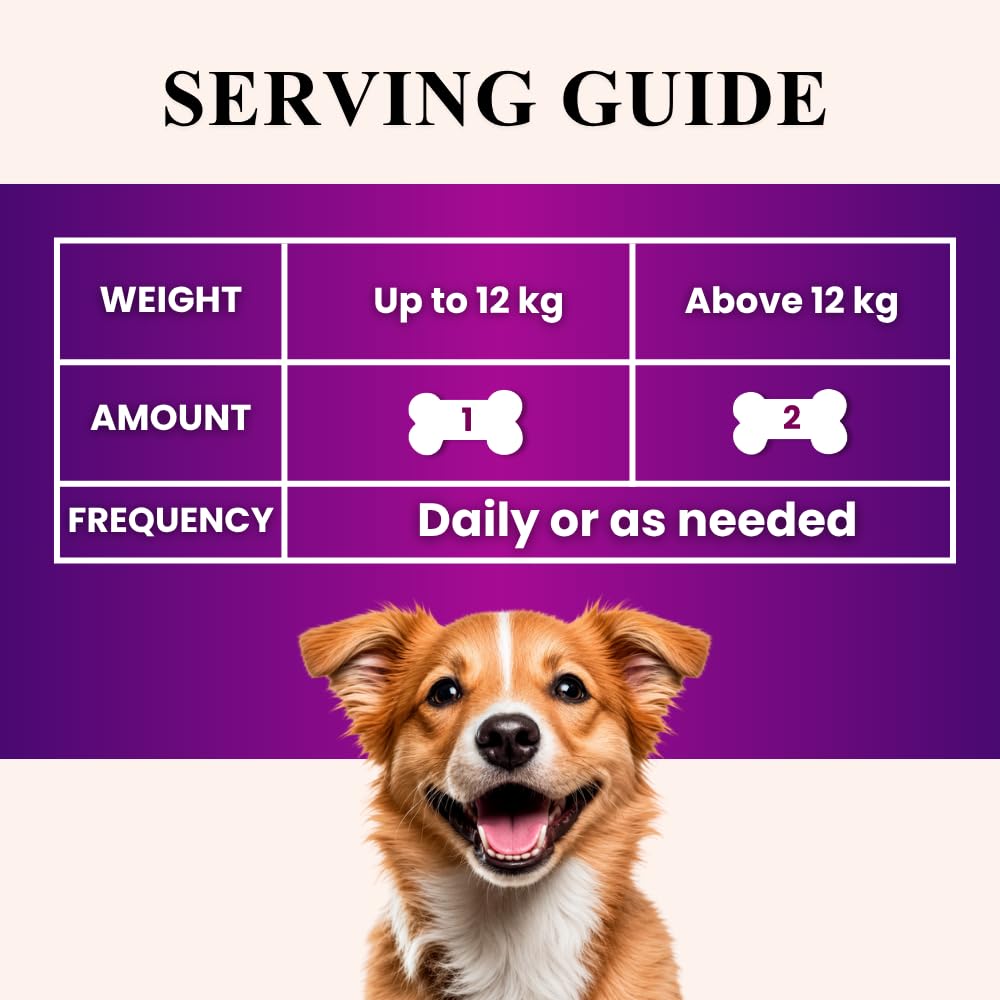 Petroyale Hip & Joint Advanced Mobility Soft Chews for Dogs | Glucosamine, Chondroitin, MSM, Collagen, Hyaluronic Acid, Boswellia & Devil's Claw | Joint Support Supplement | 30 Chews