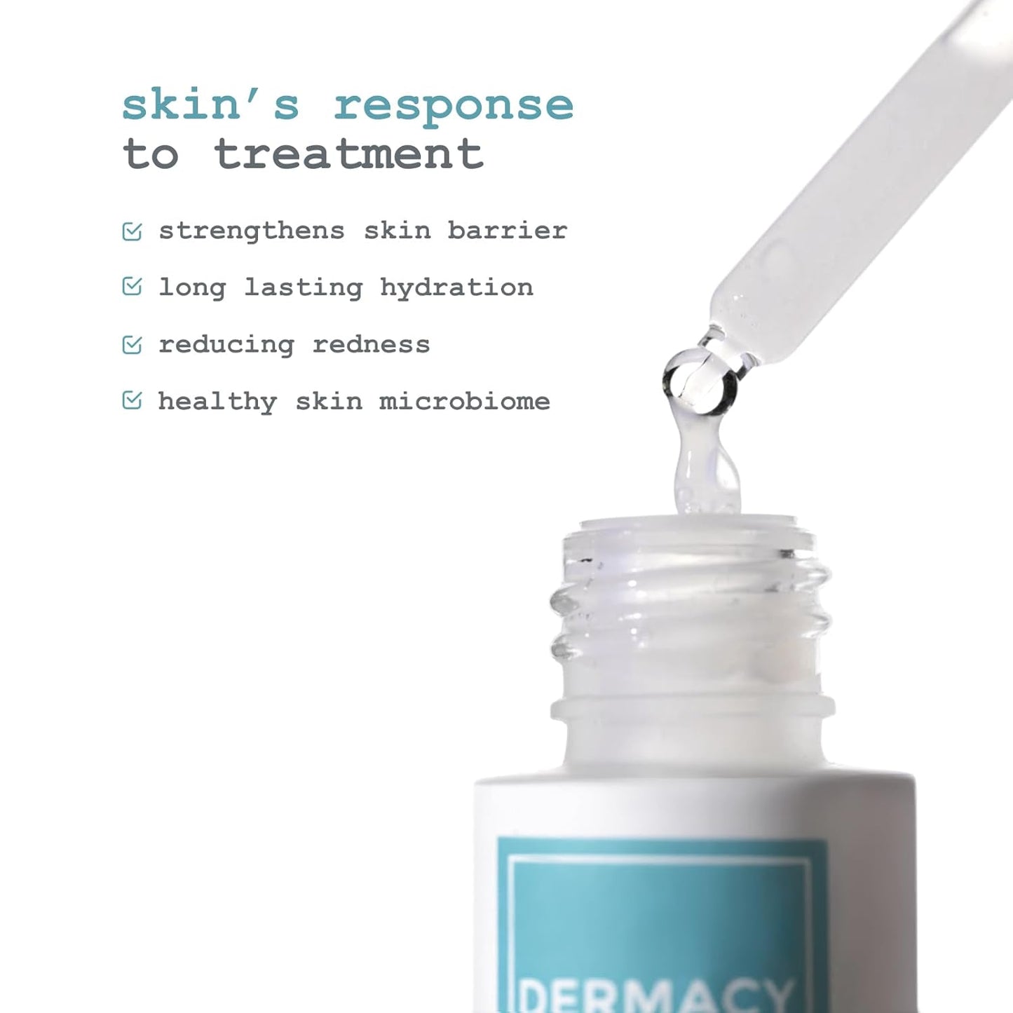 Dermacy Ceramide - 3 Barrier - Strengthening Micro Face Serum | 3 - Essential Ceramides + 2.5% Hyaluronic Acid Complex + ThermoActiv Spring Water | 30ml