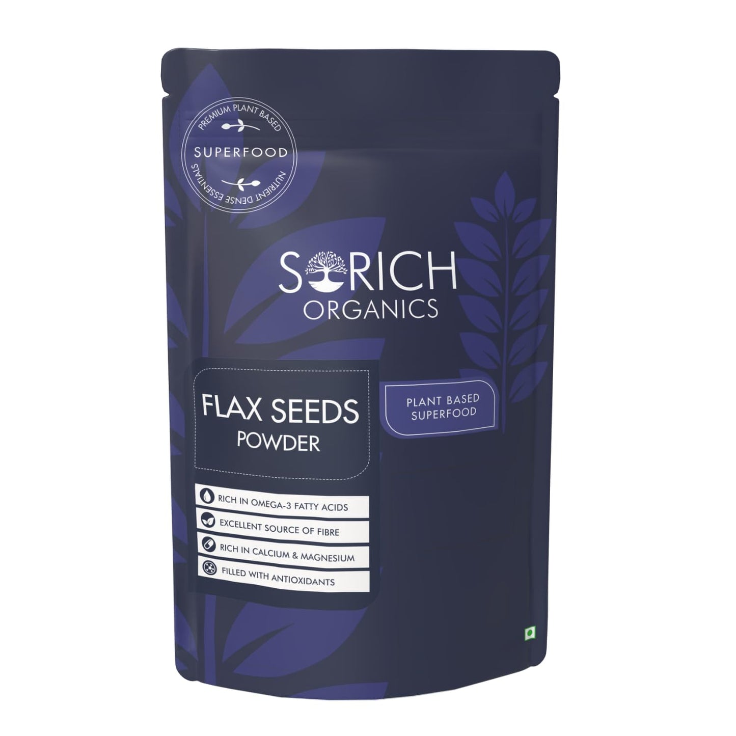 Sorich Organics Cold Milled Flaxseed (Alsi) Powder 400g | Protein & Fiber | Supports Hair Growth & Skin Health | Natural Superfood for Weight Loss & Digestion | Gluten-Free