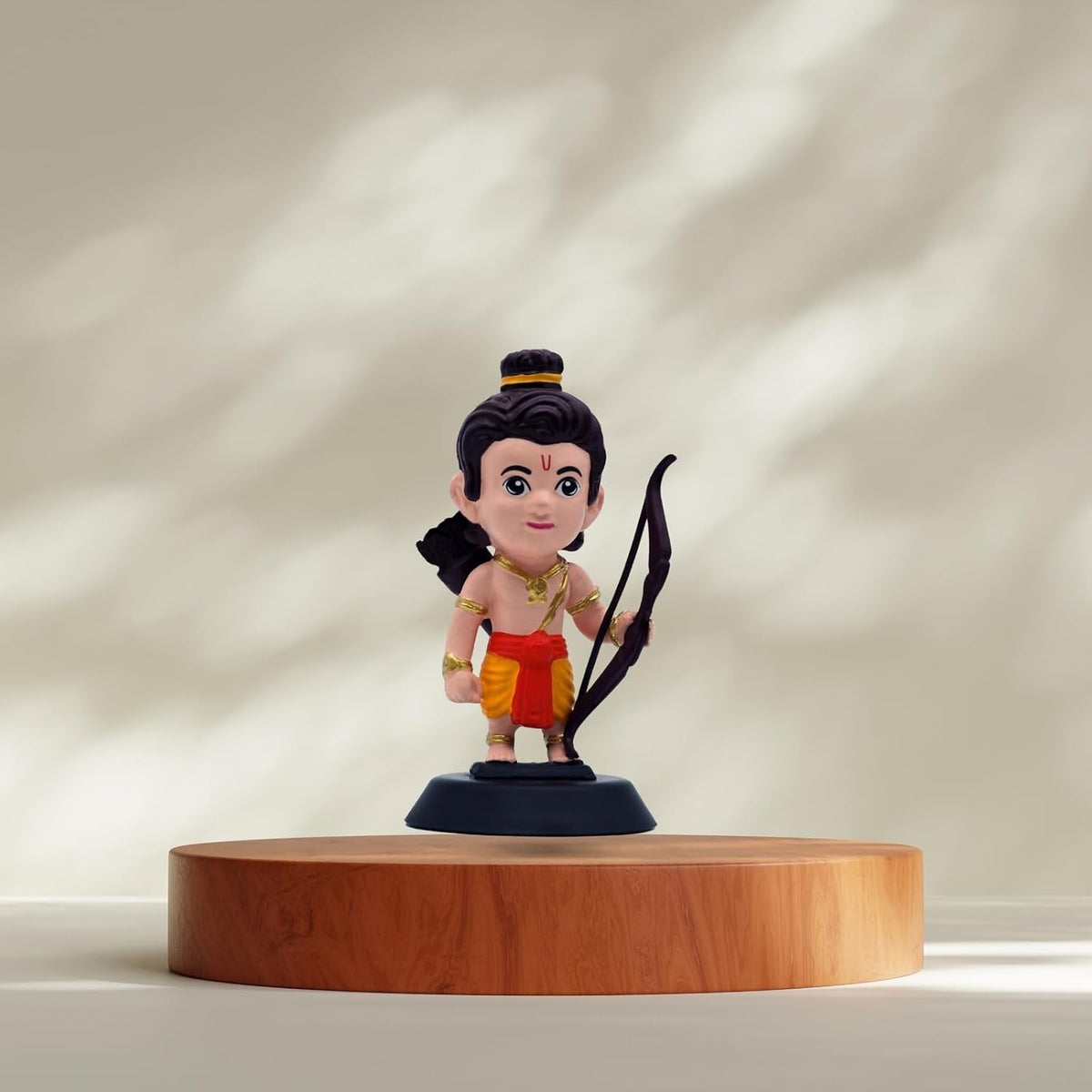 Shri Ram Figurine Showpiece for Car Dashboard, Home Office | Ram Murti Statue for Hindu Temple, Spiritual Decor | Gift for Devotees