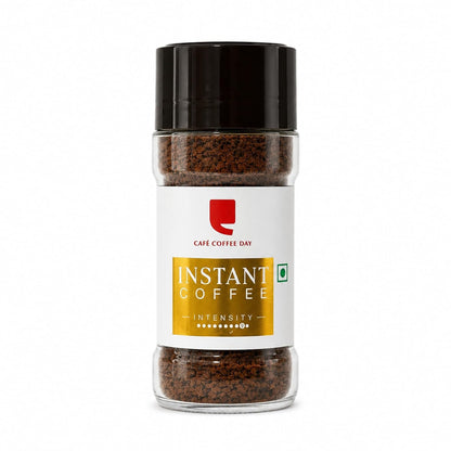 Cafe Coffee Day Strong Instant Coffee | Strong Blend | Dark Roasted To Perfection | Intense, Bold And Strong Flavour | Have It With Milk Or Without | Cold & Hot | Rich Aroma | Perfect for Espresso, Cappuccino, and Black Coffee Lovers