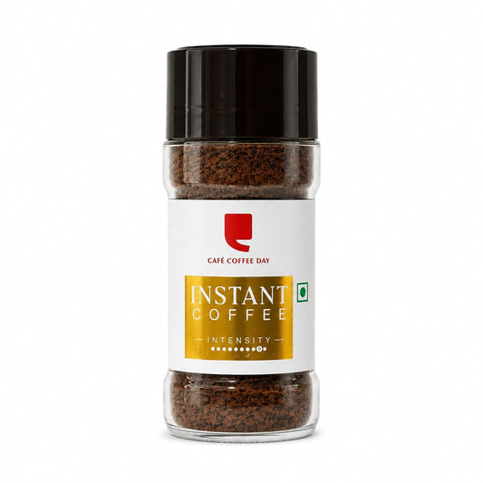 Cafe Coffee Day Strong Instant Coffee | Strong Blend | Dark Roasted To Perfection | Intense, Bold And Strong Flavour | Have It With Milk Or Without | Cold & Hot | Rich Aroma | Perfect for Espresso, Cappuccino, and Black Coffee Lovers