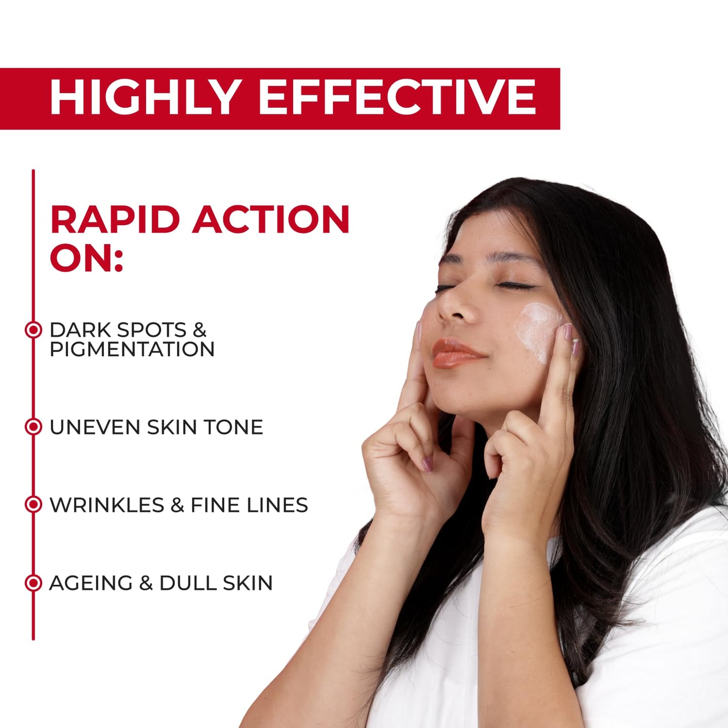 Leeford Spotsrub Face Cream for Women 15g - with 2% Kojic Acid and Vitamin C | Hydroquinone Free | Helps to Remove Pimples and Dark spots