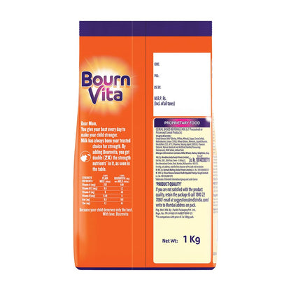Bournvita Chocolate Nutrition Drink, 1 kg Pouch