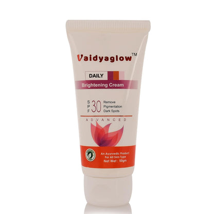 Vaidya Glow Daily Brightening Cream With Spf-30 (50Gm)