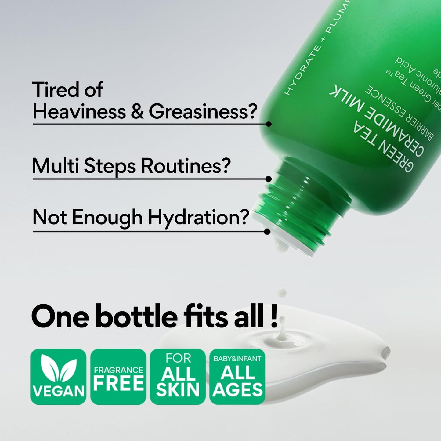 Innisfree Green Tea Ceramide Milk and Seed Skin- Toner