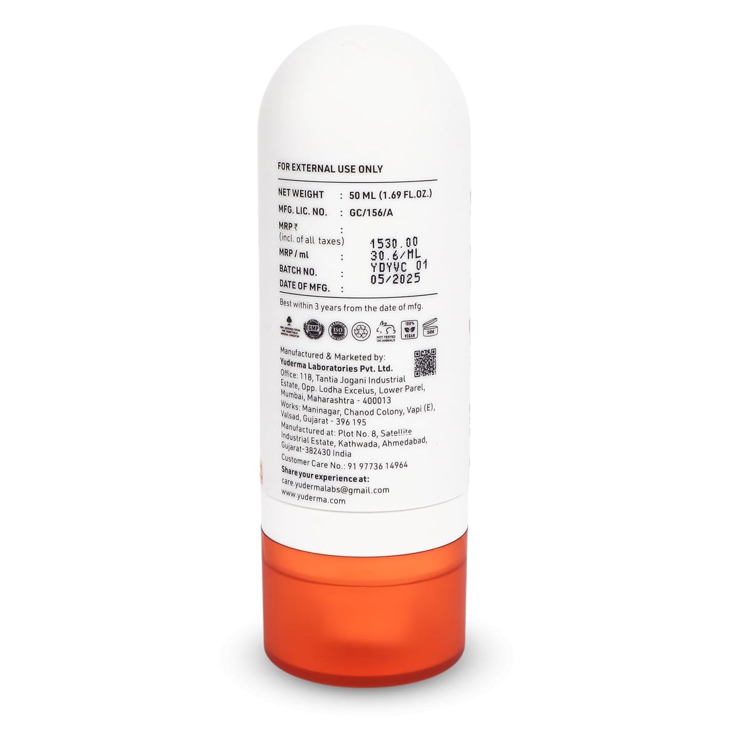 YUDERMA Yuvit C Moisturizing Anti-Ageing Cream, 40 Ml