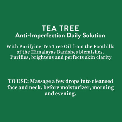 Biotique Tea Tree Anti-Imperfection Daily Solution Face Serum for Normal to Oily Skin, 30ml
